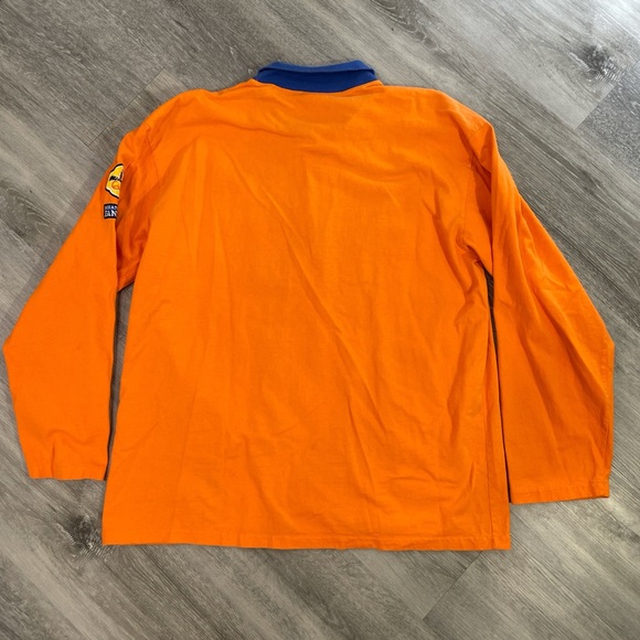 Vintage 90s Miller Lite Beer ‘Scratch ‘n Sniff Fantasies’ Longsleeve Polo Shirt - Picture 2 of 6